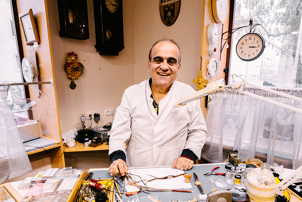 Uhrenexperte Walid Haddad